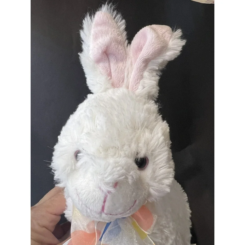 Hallmark White Rabbit Plush 9
